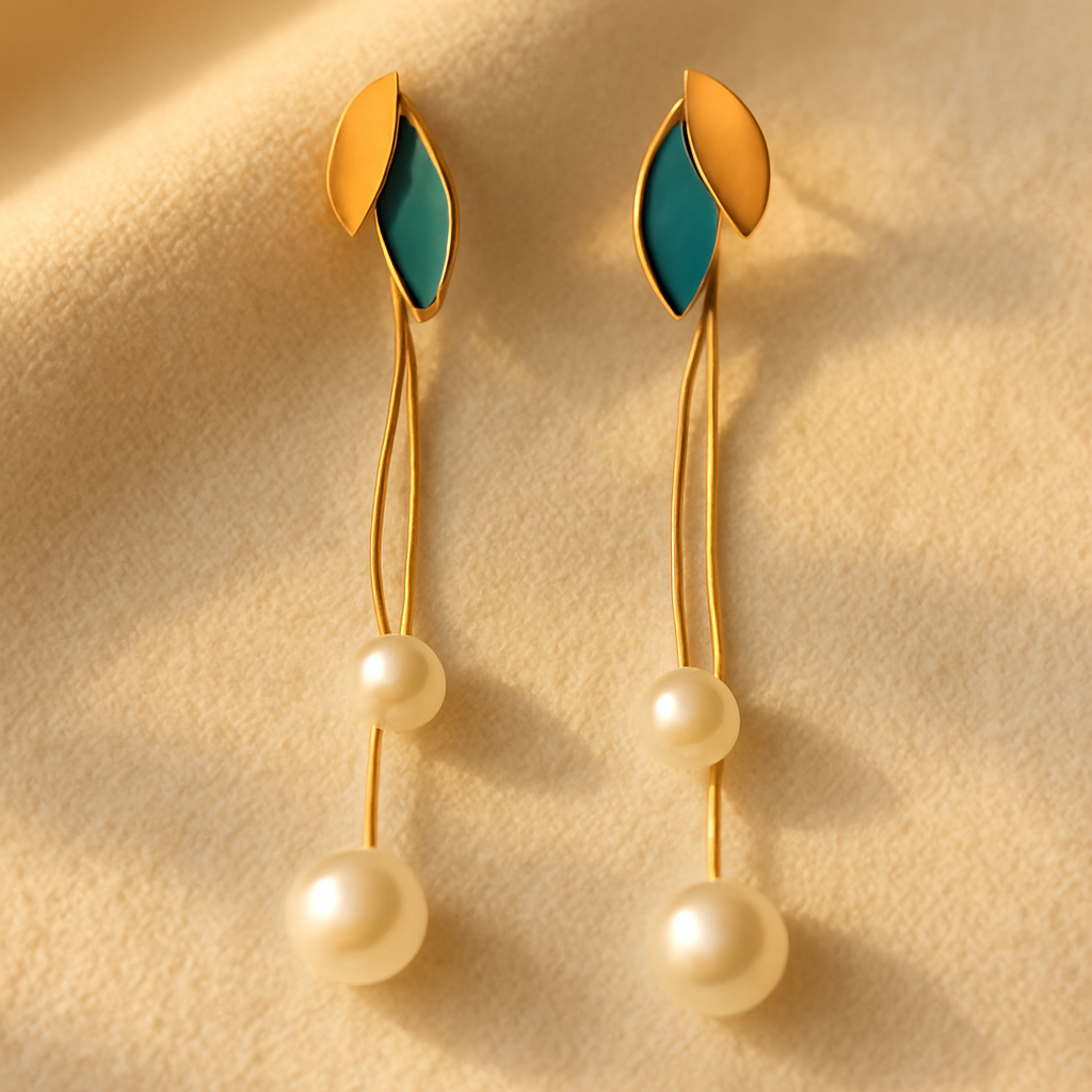 Forest Leaf Drop Convertible Earrings