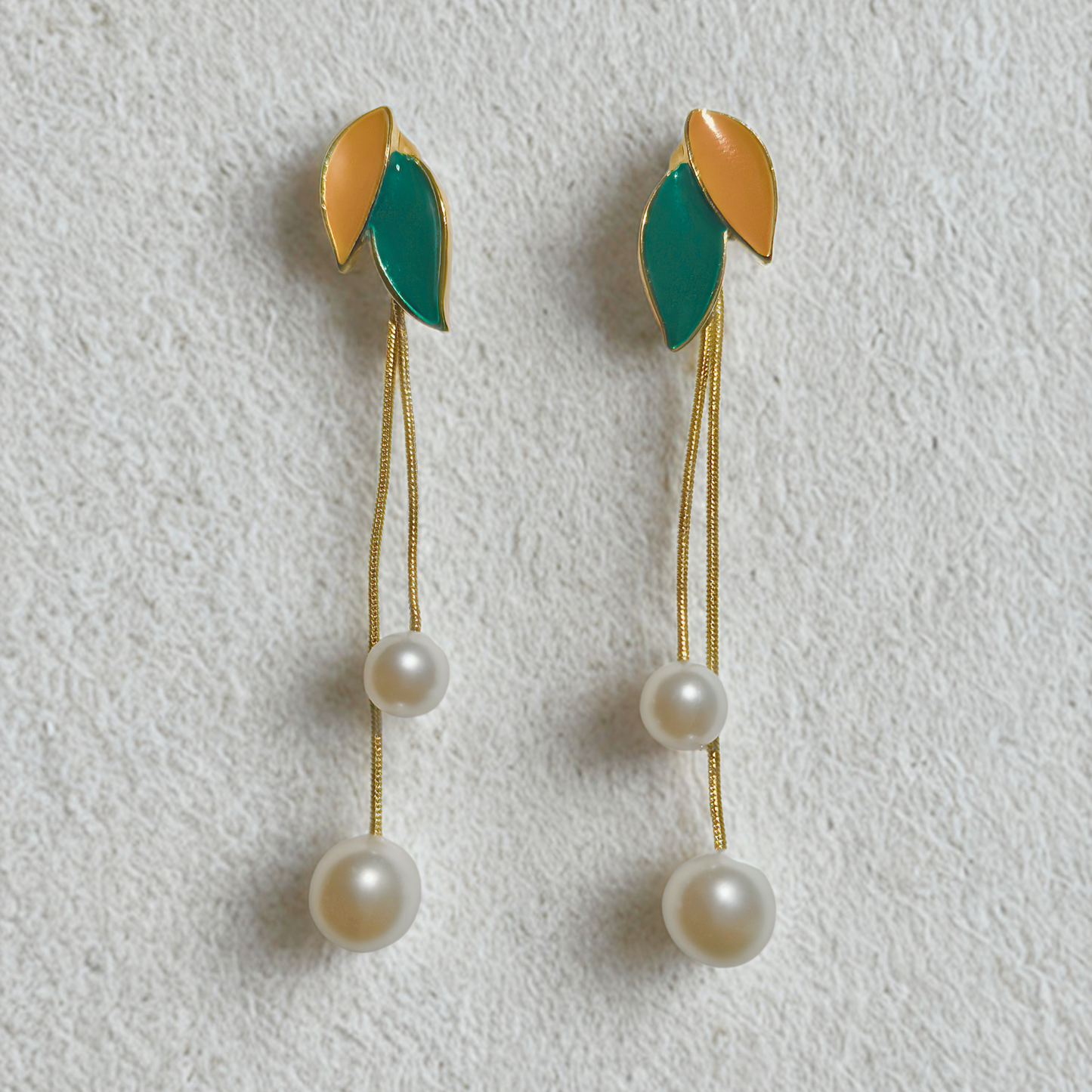 Forest Leaf Drop Convertible Earrings