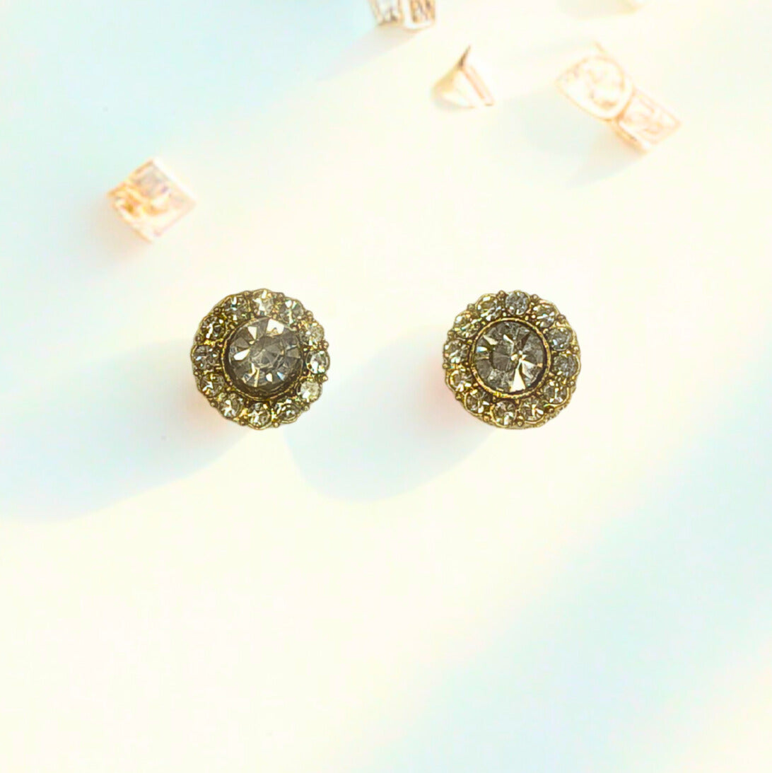 Flash Diamond tassel 2 in 1 earrings