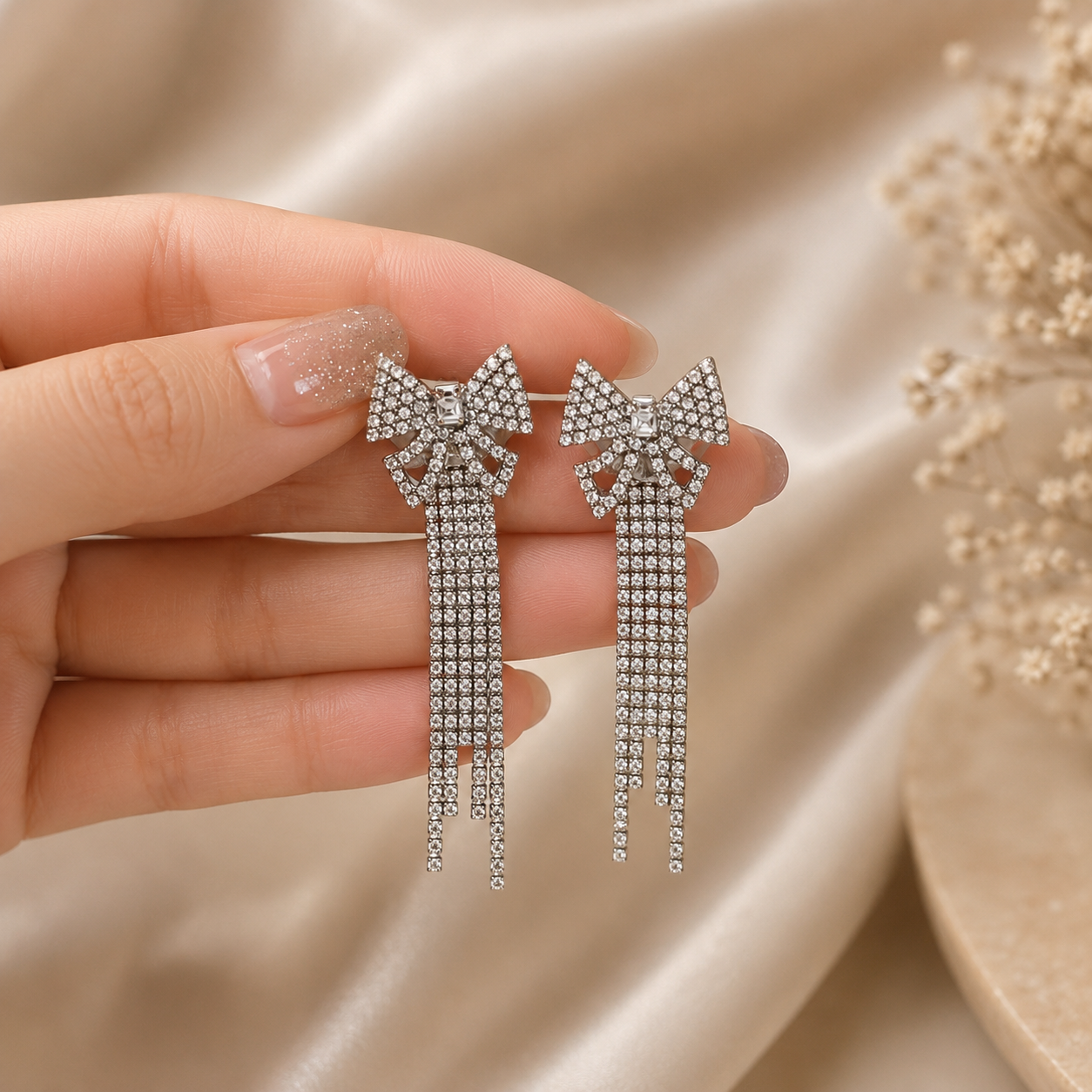 Glamour Bow Earrings