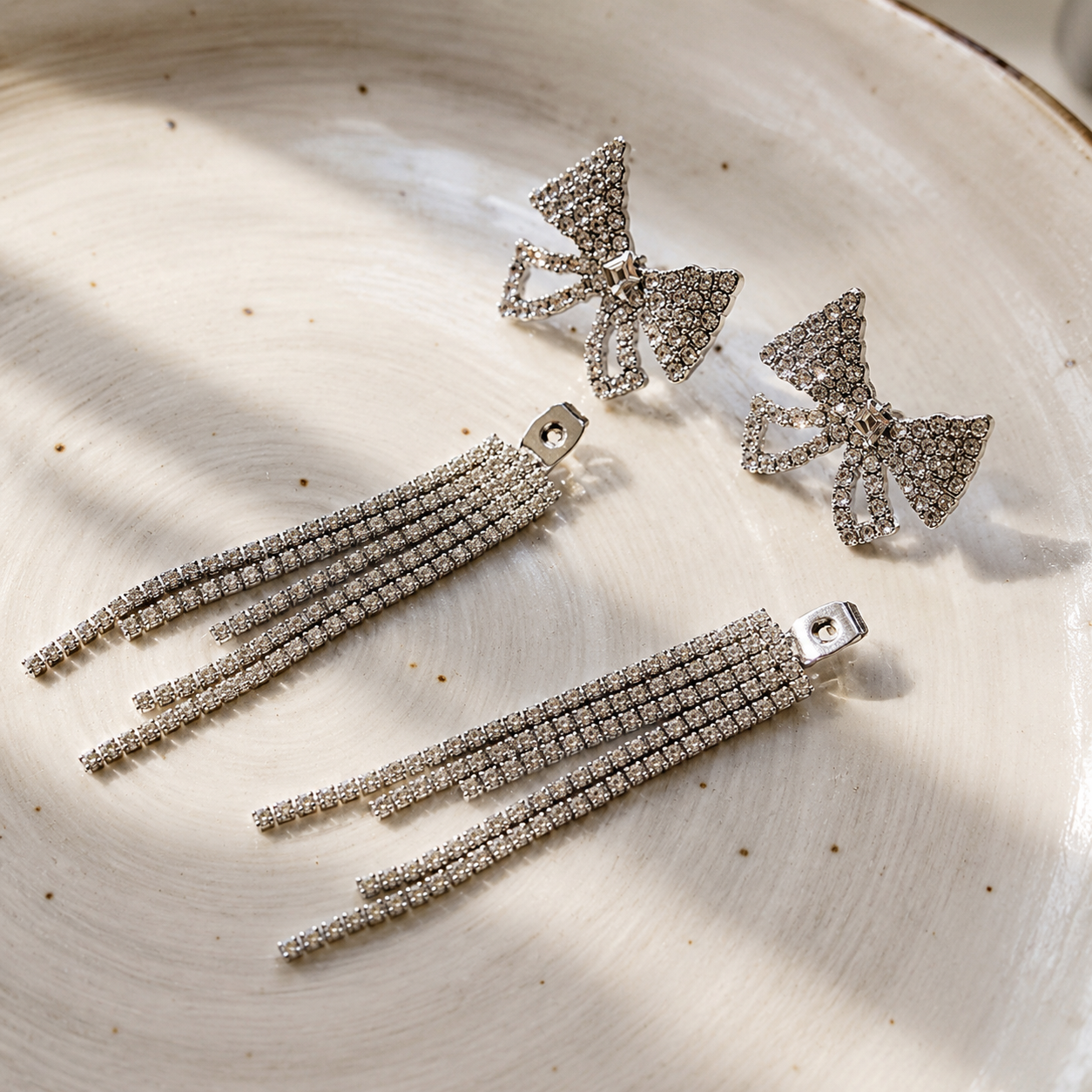 Glamour Bow Earrings