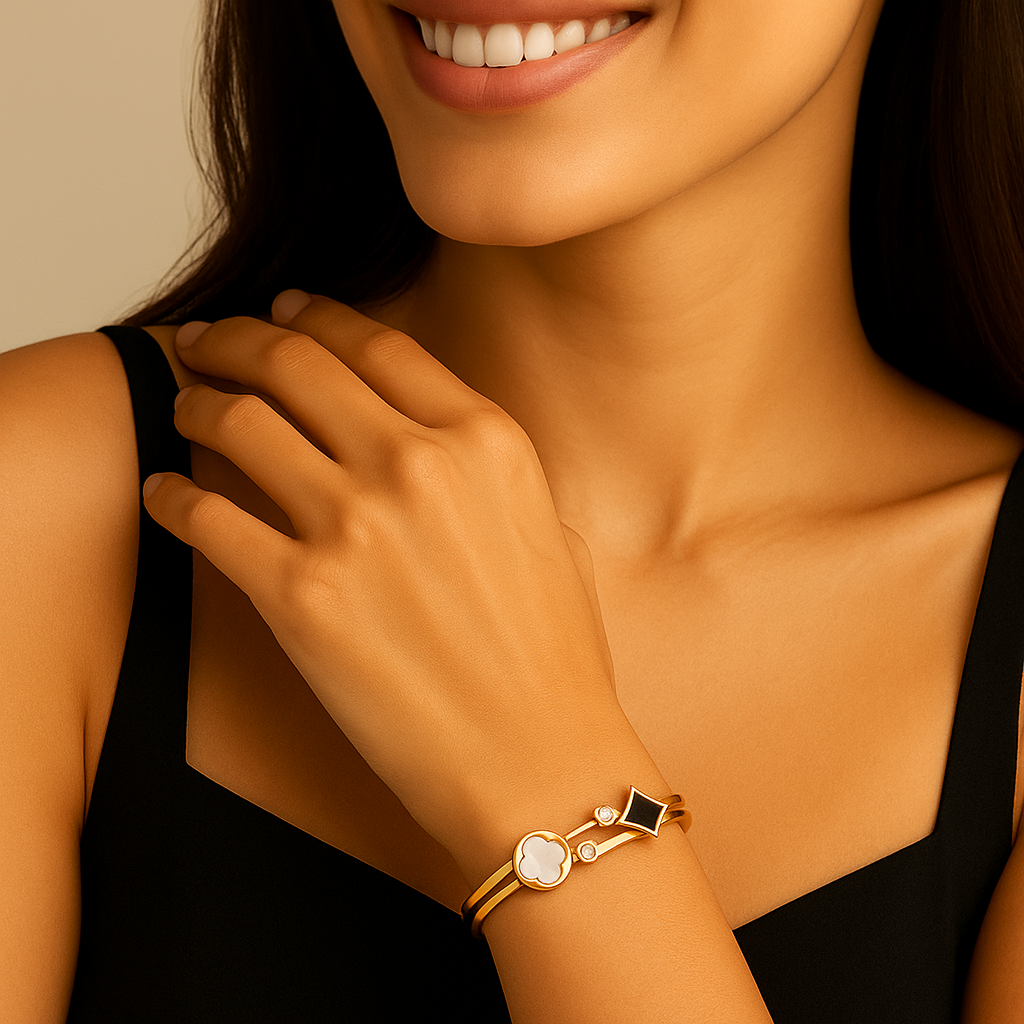 Anti Tarnish Celestial Charm Bracelet