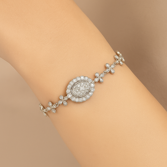 Oval Blossom AD Bracelet