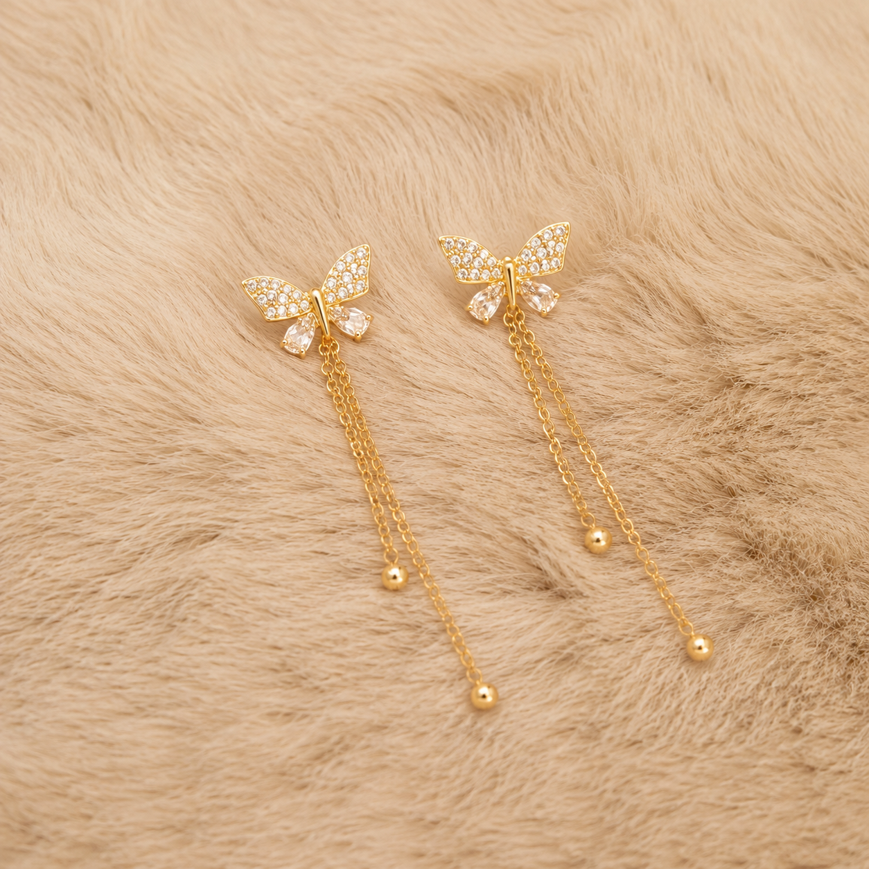 Butterfly Duo 2-in-1 Earrings