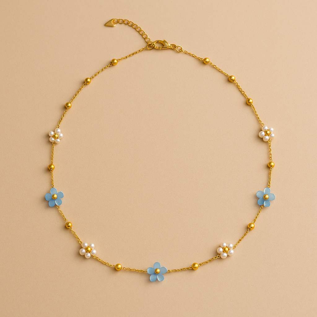 Sky Blossom Neckpiece