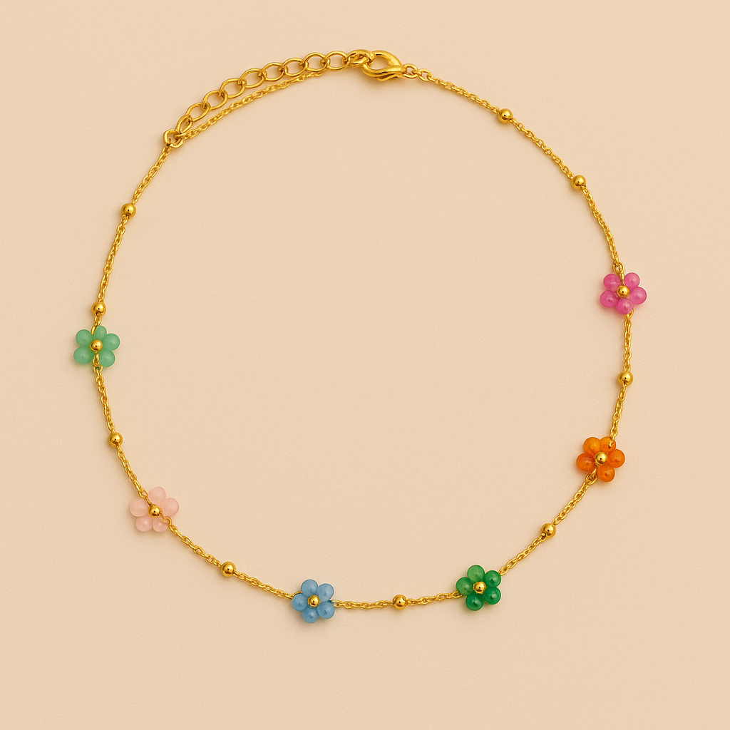 Carnival Petal Garland Neckpiece