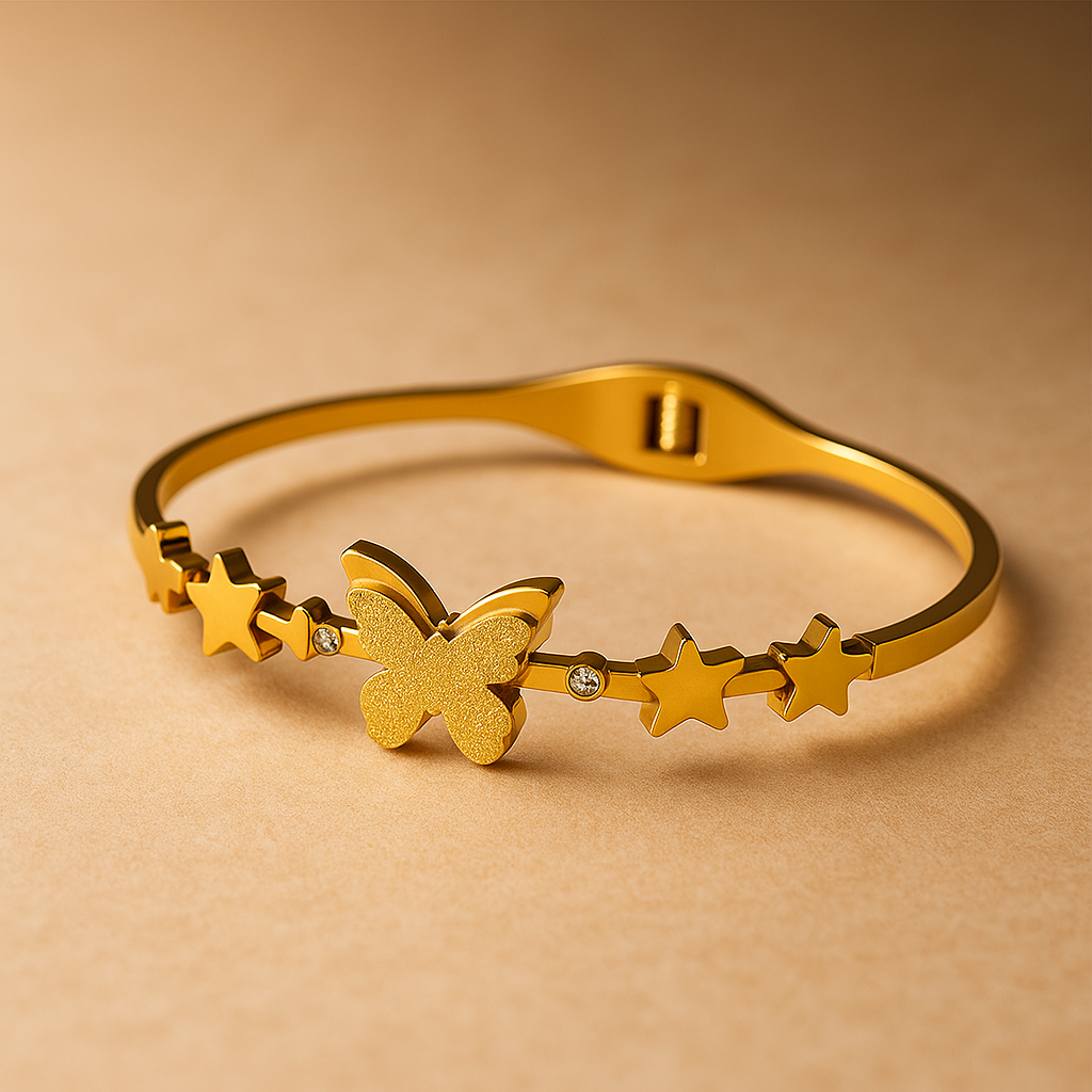 Anti Tarnish Butterfly Constellation Bracelet