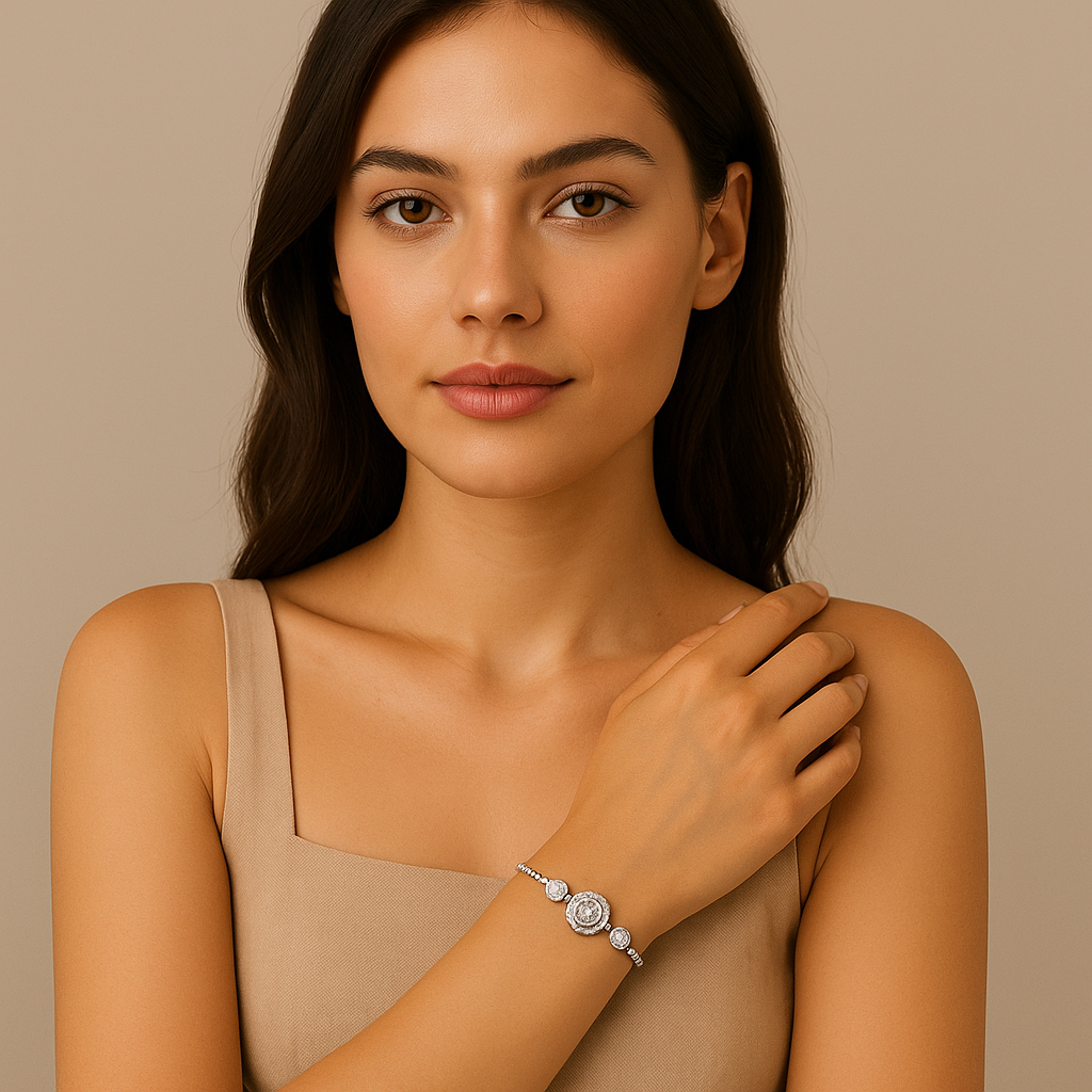 Diamond Orbit AD Bracelet