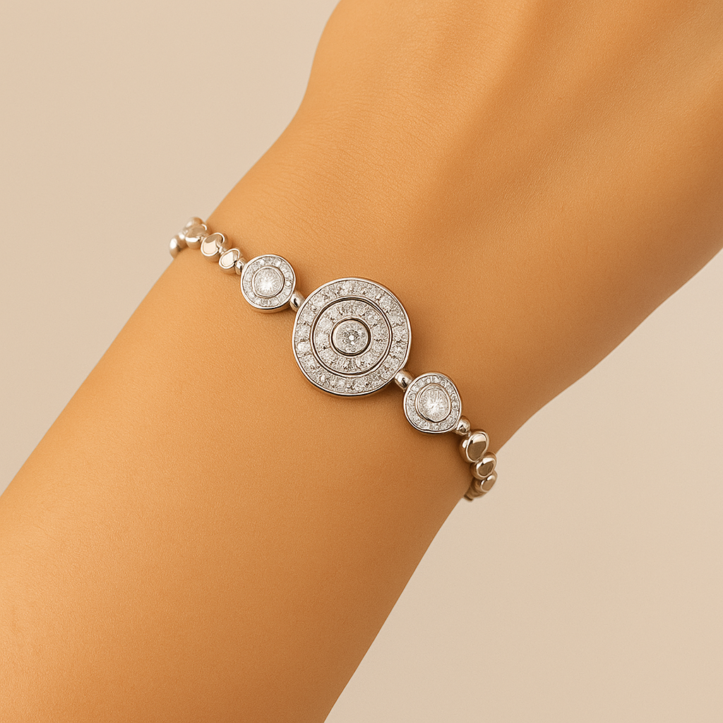 Diamond Orbit AD Bracelet