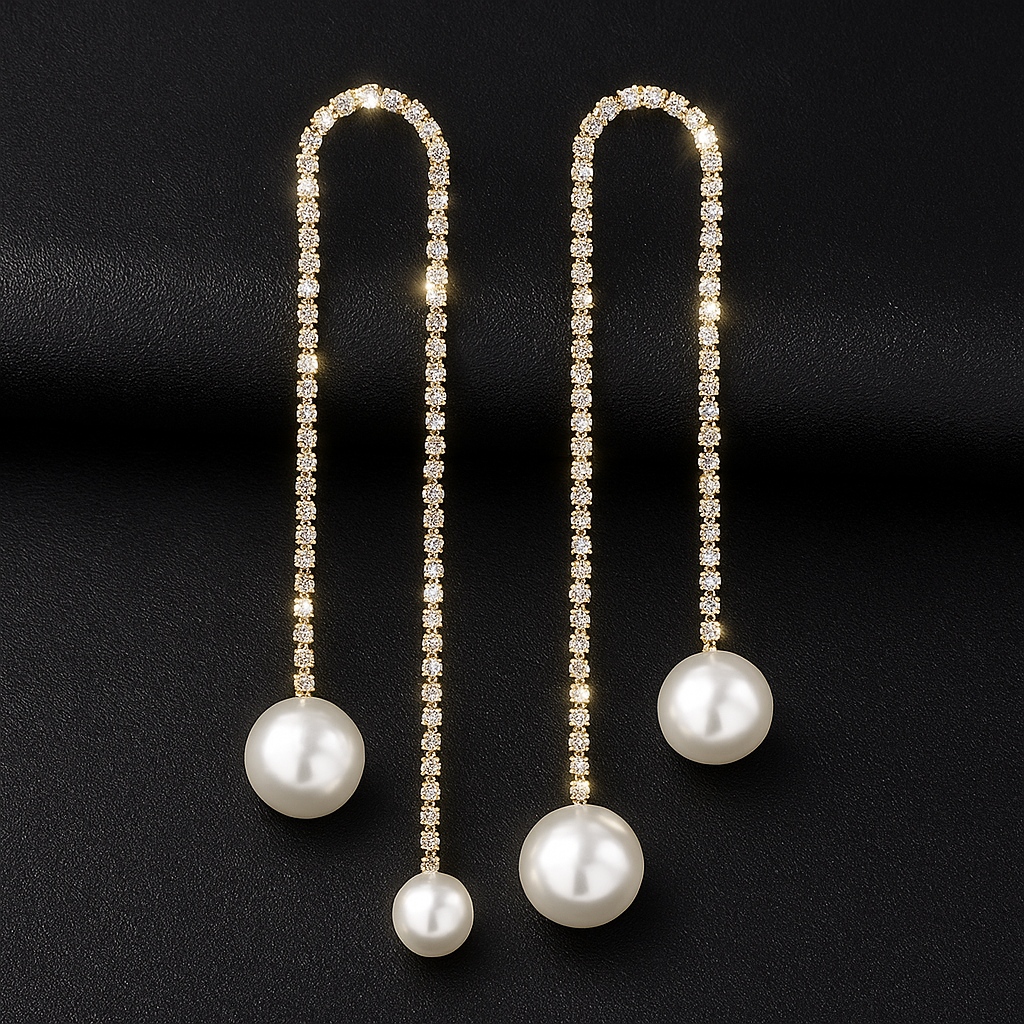 Pearl Swing Elegance Earrings
