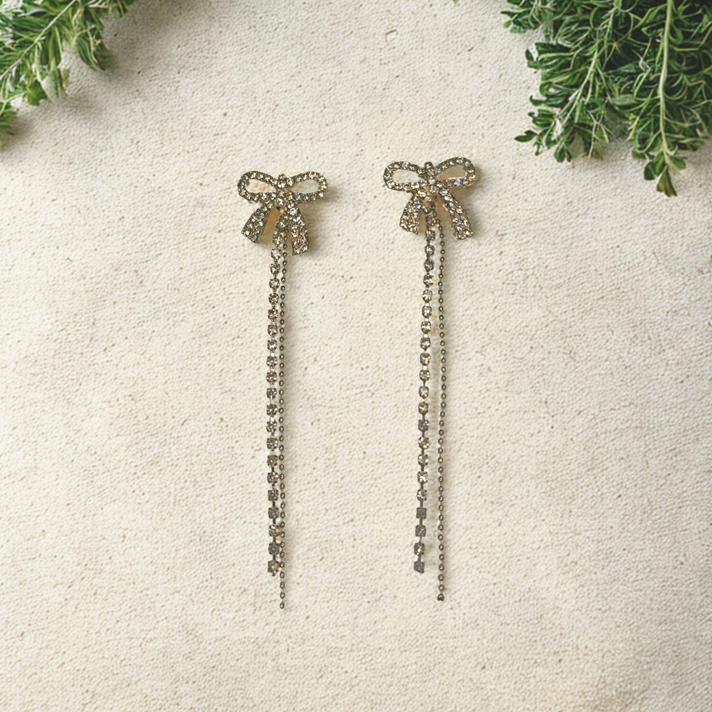Hot selling long tassel convertible earrings