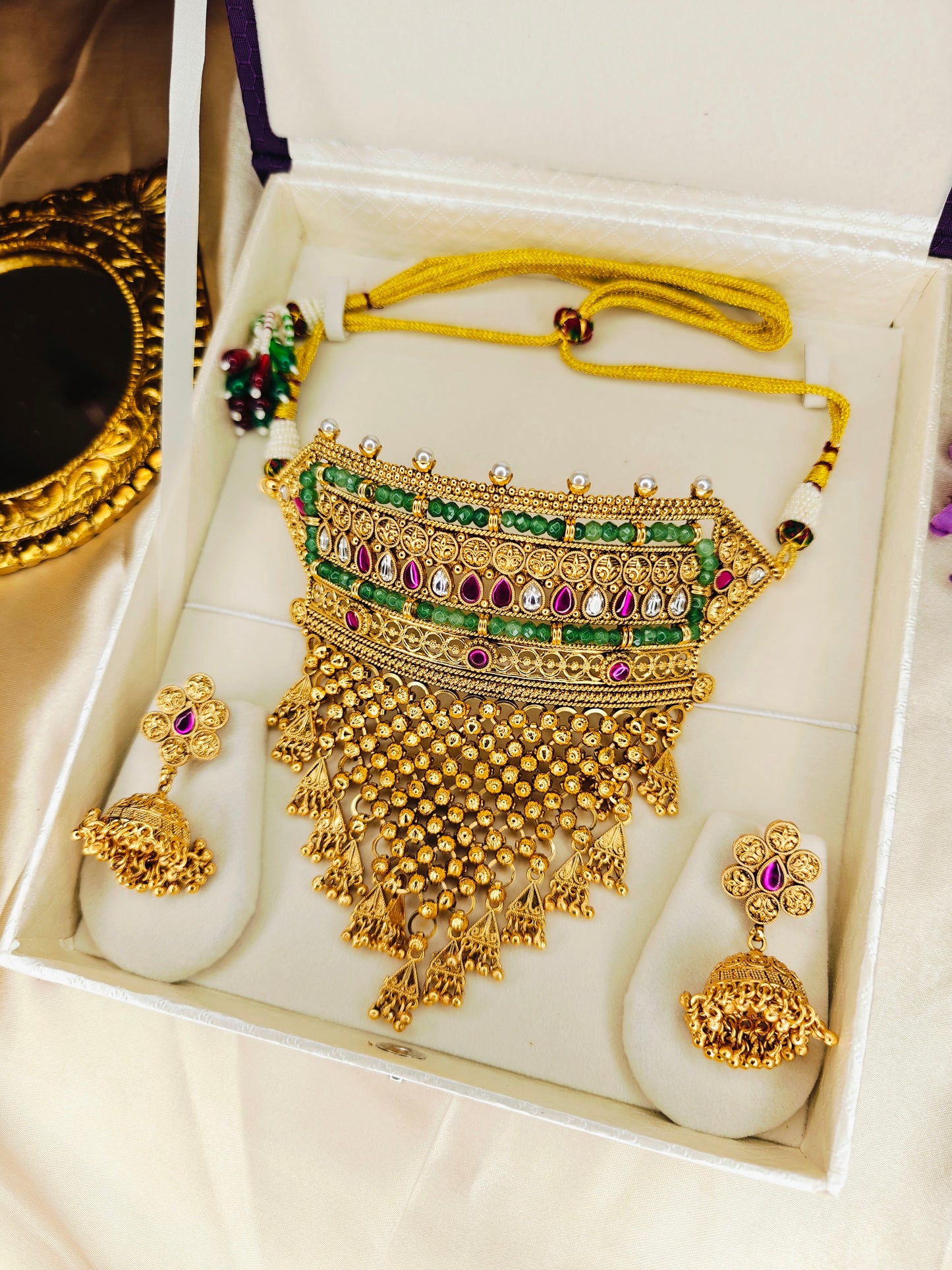 Royal Kundan Bridal Choker Set