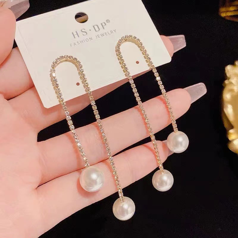 Pearl Swing Elegance Earrings