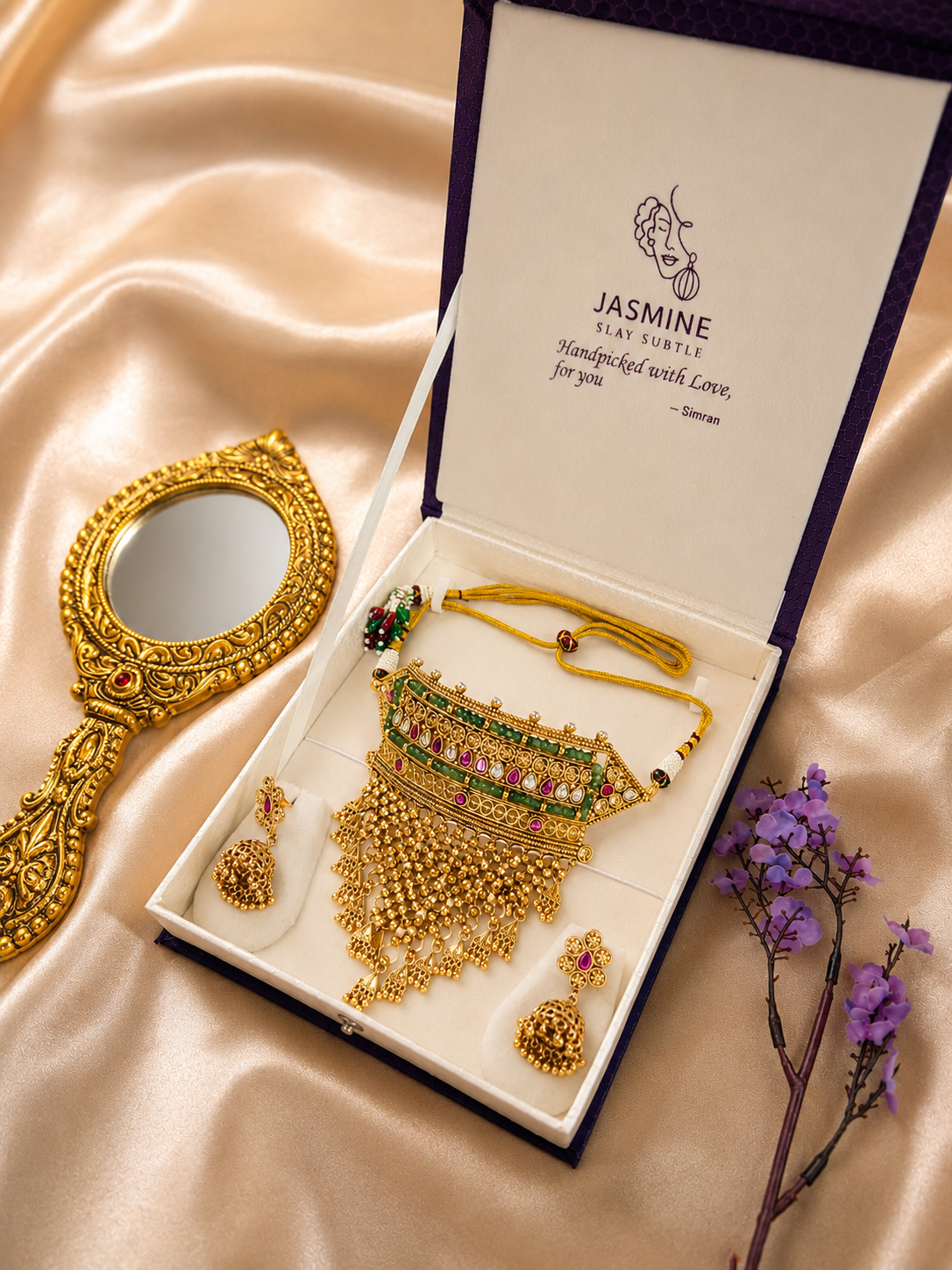 Royal Kundan Bridal Choker Set